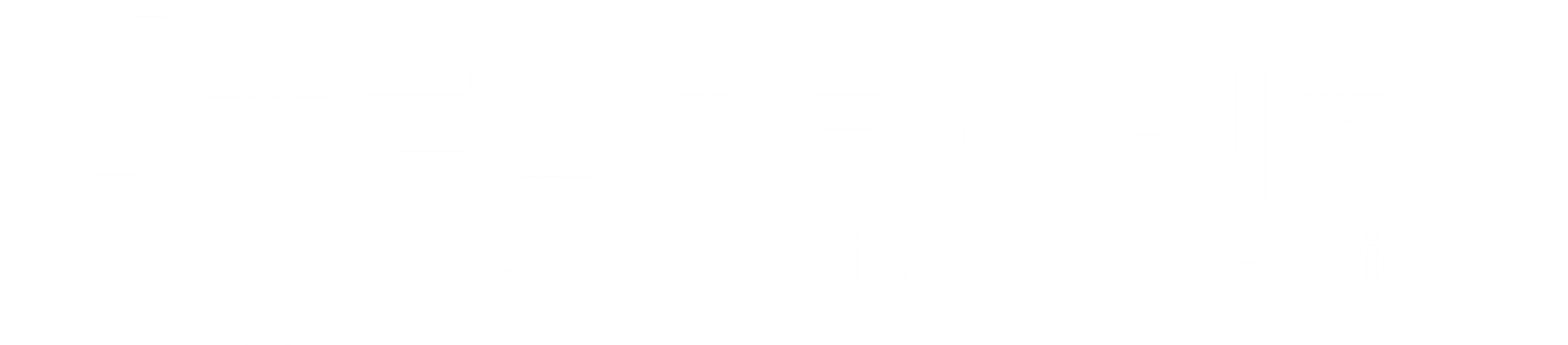 fabronex Full horizontal Logo W